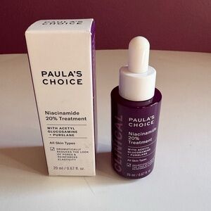 Paula's Choice Niacinamide 20% Treatment With Acetyl Glucosamine+ Purslane new